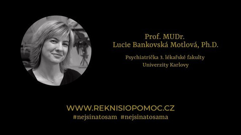 Řekni si o pomoc - Prof. MUDr. Lucie Bankovská Motlová, Ph.D.