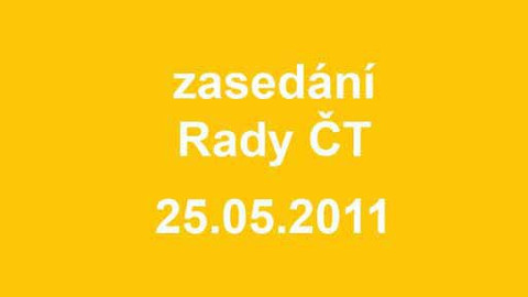 Jednání Rady České televize - 10. jednání Rady ČT v roce 2011
