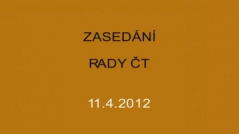 Jednání Rady České televize - 7. jednání Rady ČT v roce 2012