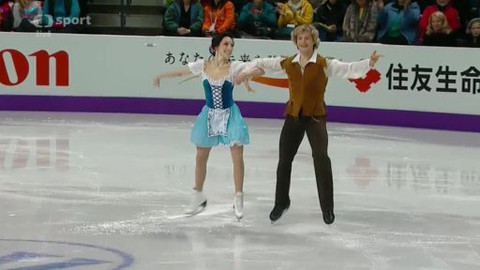 MS v krasobruslení 2013 Kanada - Krátký program tanečních párů