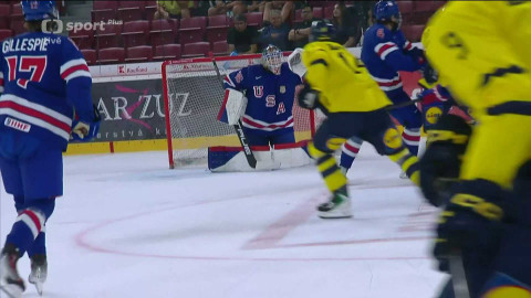 Hlinka Gretzky Cup - USA - Švédsko