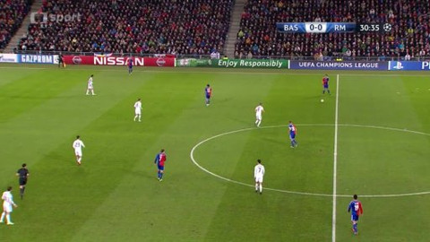 Liga mistrů UEFA - FC Basilej 1893 - Real Madrid