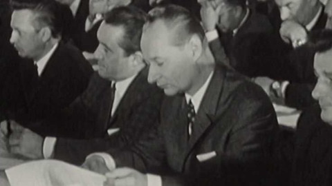 Příloha Televizních novin - První část projevu Oldřicha Černíka