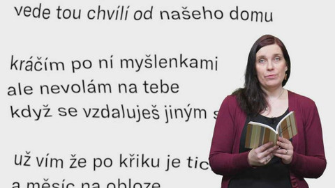 Jedna báseň - Zdeňka Pospíšilová