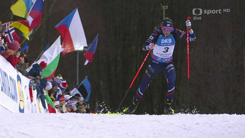 MS v biatlonu 2024 Česko - Studio ČT sport - Nové Město na Moravě