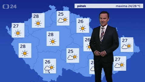 Předpověď počasí - 1. června 2017 17:55