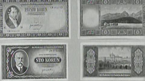 Archiv ČT24 - Bankovky a mince