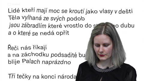 Jedna báseň - Anna Beata Háblová