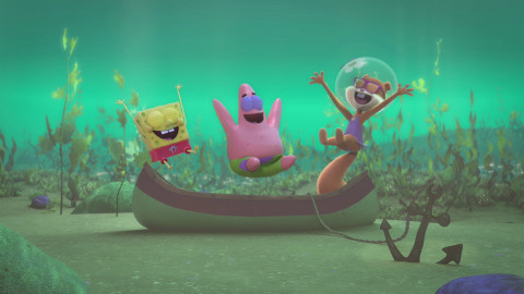 Korálový tábor: SpongeBob na dně mládí - Patrik jde ke dnu / SpongeBobův tábor