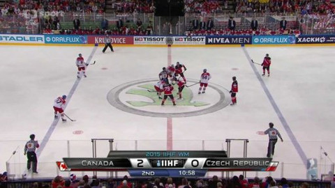 MS v ledním hokeji 2015 Česko - Kanada - Česko