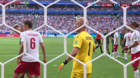 FIFA MS ve fotbalu 2018 Rusko - Dánsko - Austrálie