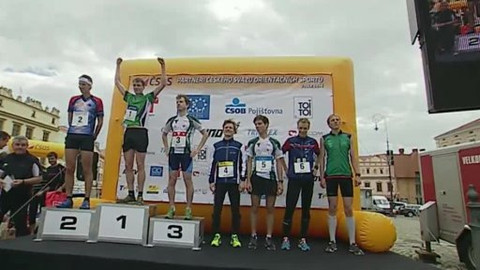 Sportovní běh a chůze - Orientační běh: M ČR ve sprintu 2014 Znojmo