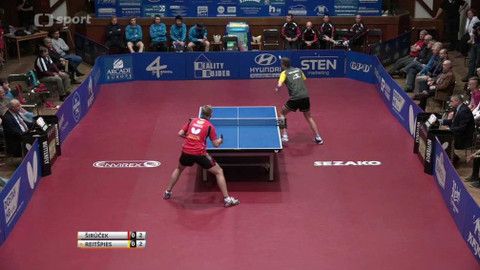 Extraliga stolního tenisu - STEN marketing HB Ostrov - SF SKK EL Niňo Praha EHW