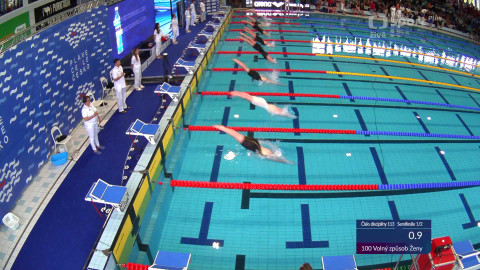 Plavání - Letní MČR a 3. kolo ČP Arena cup