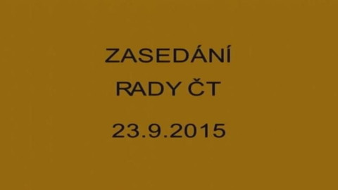 Jednání Rady České televize - 17. jednání Rady ČT v roce 2015