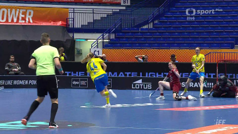 MS ve florbalu žen 2025 Česko - Švédsko - Lotyšsko