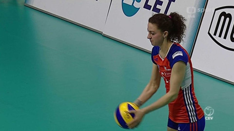 Volejbal - VK UP Olomouc - Stiinta Bacau