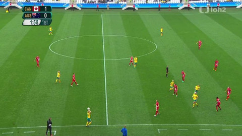 XXXI. letní olympijské hry 2016 Rio de Janeiro - Fotbal: Kanada - Austrálie (ženy)