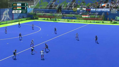 XXXI. letní olympijské hry 2016 Rio de Janeiro - Pozemní hokej: Argentina - Indie (ženy)