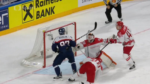 MS v ledním hokeji 2017 Německo a Francie - Slovensko - Dánsko