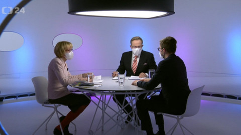 Otázky Václava Moravce - 19. prosince 2021 13:05