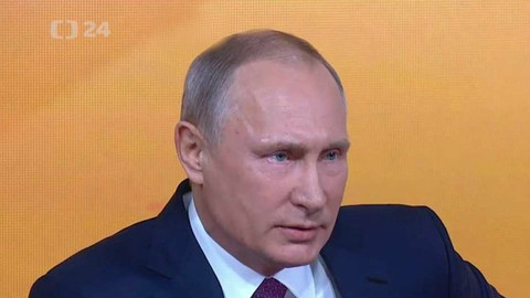Mimořádné pořady ČT24 - Výroční tisková konference ruského prezidenta Vladimira Putina