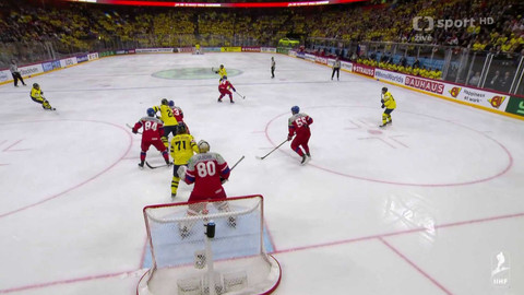 MS v ledním hokeji mužů 2025 Švédsko, Dánsko - Švédsko - Česko