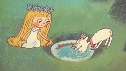 Říkání o víle Amálce - 2/13 Jak potkala beránka Kudrnu