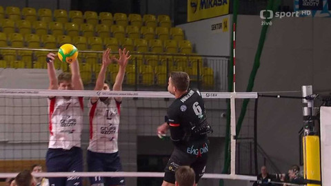 Liga mistrů ve volejbalu - Grupa Azoty ZAKSA Kedzierzyn-Kozle - ČEZ Karlovarsko