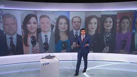 Krajské a senátní volby 2024 - Volební studio