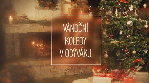 Vánoční koledy v obýváku