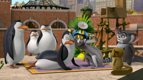 Tučňáci z Madagaskaru - Bumbác, no tě pic / Hele, helma!
