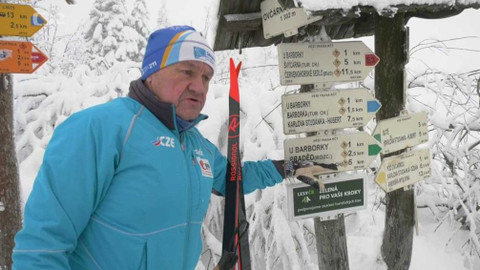 Běžkotoulky - Jeseníky, okolí Pradědu