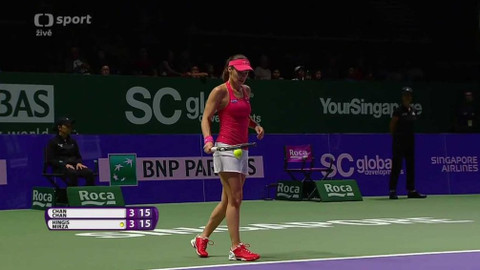 BNP Paribas WTA Finals Singapore 2016 - Chan H.Ch, Chan Y.J. - Hingisová, Mirzaová