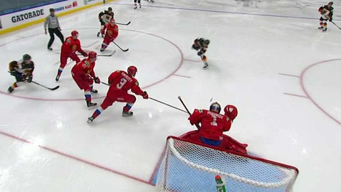 MS v ledním hokeji hráčů do 20 let 2021 Kanada - Rusko - Německo