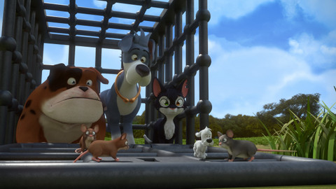 Idefix a smečka Nepoddajných - 32/52 Nebe plné menhirů