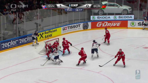 MS v ledním hokeji 2016 Rusko - Slovensko - Bělorusko