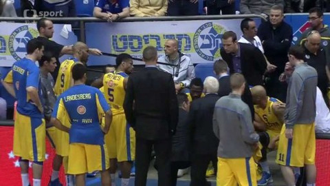 Evropská liga v basketbalu - Maccabi Electra Tel Aviv - FC Barcelona