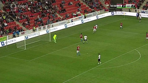 Fotbal - Česko - Německo