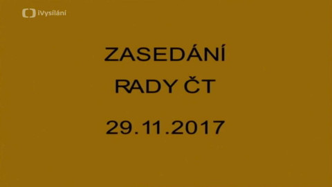 Jednání Rady České televize - 20. jednání Rady ČT v roce 2017