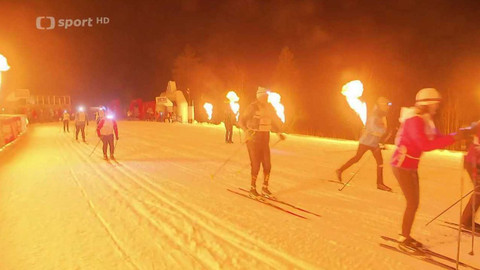 Lyžování - Bedřichovský Night Light Marathon
