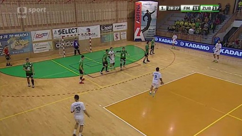 Házená - SKP Frýdek-Místek - HC Gumárny Zubří