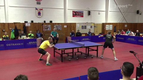 Extraliga stolního tenisu - TJ Ostrava KST - SKST Cheb