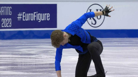 Mistrovství Evropy v krasobruslení 2023 Finsko - Krátký program mužů