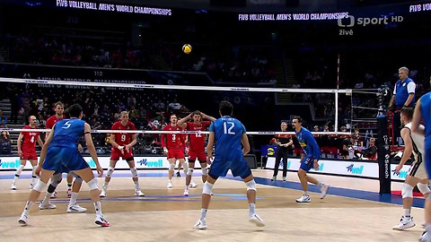 MS ve volejbalu mužů 2025 Filipíny - Itálie - Belgie