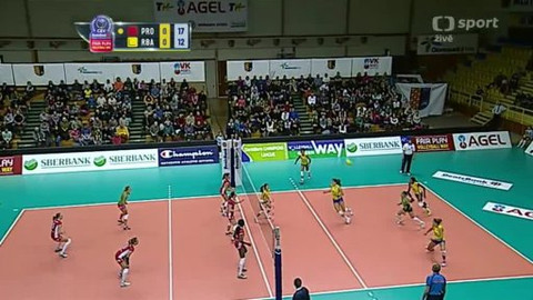 Liga mistrů ve volejbalu - VK AGEL Prostějov - Rabita Baku