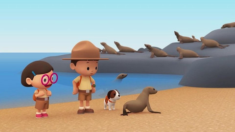 Leo, strážce přírody - Lachtan kalifornský