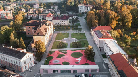 Česká cena za architekturu - Prostranství mezi školami v Červeném Kostelci