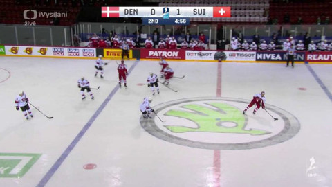 MS v ledním hokeji 2021 Lotyšsko - Dánsko - Švýcarsko