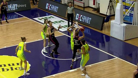 Evropská liga v basketbalu - ZVVZ USK Praha - LDLC ASVEL Féminin